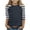 Black, variant on Girls Casual Shirts Kids 3/4 Sleeve Top Stripe Raglan Crew Neck Pullover Undershirt Children Summmer Tops