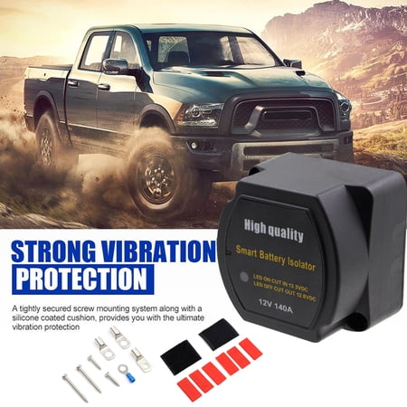 12V 140A Dual Battery System Isolator Relay Voltage Sensitive 12V 140A ...