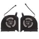 thumbnail image 1 of Laptop CPU GPU Cooling Fan Radiator Compatible with AERO 15 OLED 17 RX7G RP77 RP75W, 1 of 5