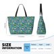 thumbnail image 4 of Disketp Cars Transportation Bolsa de Playa de Gran Capacidad, Bolso Impermeable y a Prueba de Arena para Mujer, Ideal para Playa, Piscina y Natación, 4 of 7