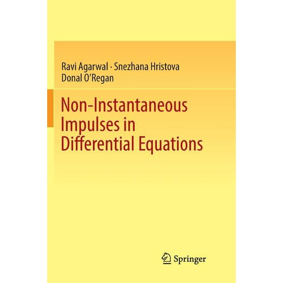 Non-Instantaneous Impulses in Differential Equations, (Paperback)