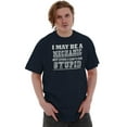 thumbnail image 4 of Mechanic Cant Fix Stupid Rude Honest Men's Graphic T Shirt Tees Brisco Brands S, 4 of 5