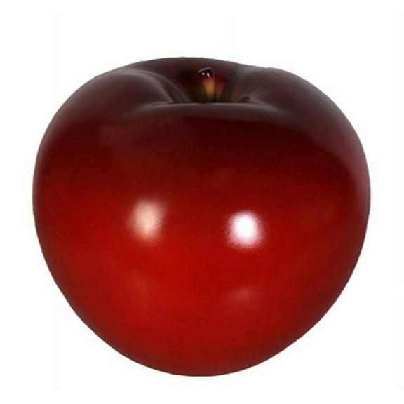 Medium Red Apple Over Sized Statue