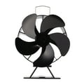 thumbnail image 2 of Ventilador de Estufa Con Alimentació de Calor, Ventilador de Chimenea de Estufa de Madera Resistente A Alta Temperatura Resistente A Alta Temperatura Mayor Comodidad MÁS RÁPIDA, 2 of 7