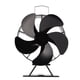 thumbnail image 1 of Estufa de calor con ventilador, 5 aspas, ventilador para hogar a leña, circula caliente, resistente a altas temperaturas, 1 of 14