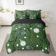 thumbnail image 2 of Castle Fairy Golf Gaming 7 Pieces Bedding Comforter Set,Sport Theme Full Bedding Set Lightweight,Ball Game Fitted Sheet Flat Sheet,Microfiber Boys Bedroom Decor,Reversible, 2 of 8
