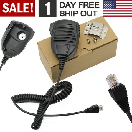 MH-67A8J Mic Speaker For YAESU Vertex VX-4100 VX-4200 VX-4500 VX-4600 Radio