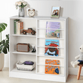 Cowiewie Kids Bookshelf and Toy Storage Organizer