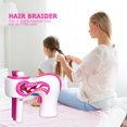 thumbnail image 2 of Trenzadora Automática De Cabello Trenzador de cabello automático para niñas Herramienta eléctrica de trenzado de giro de peinado de bricolaje Sywqhk libre de BPA, 2 of 7