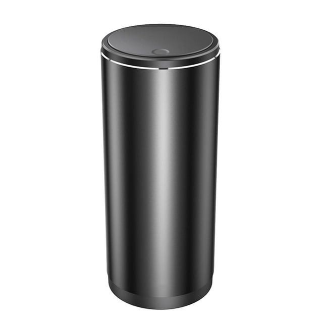 CAROOTU Car Trash Can with Lid Multipurpose Trash Can Mini Leak Proof Trash Bin for Car Office