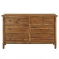 thumbnail image 3 of Evolur Julienne 6 Drawer Double Dresser in Weathered Natural, 3 of 3