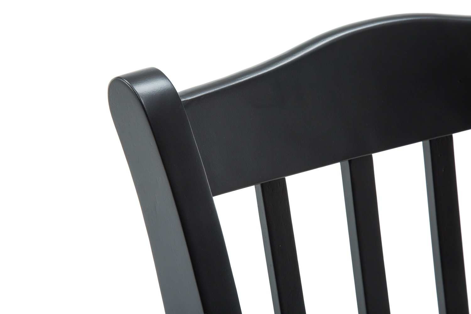 Boraam Wood Shaker Dining Chair, Black and Oak (Set of 2) photo 7
