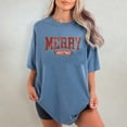 thumbnail image 4 of Comfort Colors Retro Merry Christmas Sweatshirt for Women, Cute Holiday Sweater, Cozy Winter Outfit, Xmas Party Gift Idea, 4 of 8