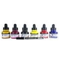 thumbnail image 5 of Daler-Rowney Aquafine Watercolor Ink Introduction Set 6/Pkg-Assorted Colors, 5 of 5