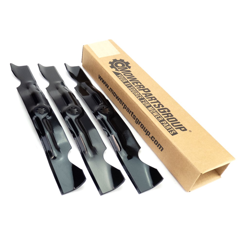 (3) Blades Fits Cub Cadet 50" LTX SLTX SLT 1050 1550 74204053