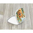 thumbnail image 2 of Finnish Spitz in Sunflowers Compact Mirror 2.75 in x 3 in, 2 of 4