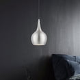 thumbnail image 6 of 49016-91 Livex Lighting Andes - 1 Light Mini Pendant In Urban Style-19.5 Inches Tall and 7.75 Inches Wide-Brushed Nickel/Polished Chrome Finish, 6 of 12
