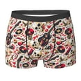 thumbnail image 6 of Mens Underwear Boxer Briefs - Guitar Skull rock Comfort Breathable men's boxer briefs with Flex Waistband, 6 of 7
