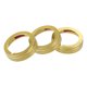 thumbnail image 1 of Cubierta de perilla de interruptor de aire acondicionado Unique Bargains tono dorado para Mazda 3 Uds, 1 of 1