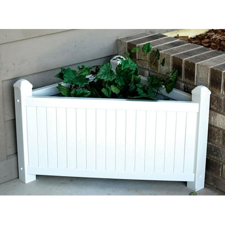 20 Year Warranty Patio Furniture Dura-Trel 11187 Corner Slat Planter, 20 Year Warranty; 100-percent maintenance free; PVC vinyl will not crack, fade, peel or discolor By Dura-Trel, Inc. ()