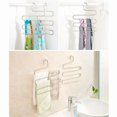 thumbnail image 6 of Trouser Pants Hanger Holder 5-Layer S Shape Space Saver Clothes Jean Closet Rack, 6 of 6