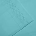 thumbnail image 2 of Hotel Luxurious 1800 Series Super Soft Embroidery 3 Piece Sheet Set (Twin, Aqua), 2 of 4