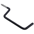 thumbnail image 1 of Departments - Ladder Hook, Black Vinyl - 4 in., 1 of 1