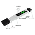 thumbnail image 3 of Portable TDS Water Quality Test Pen White, 3 of 3
