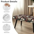 thumbnail image 6 of Whosucclay Skull Rose Book Print Rectangle Bench Covers, Stain Resistant Bench Chair Slipcovers for Living Room, Bedroom, Kitchen Machine Washable Bench Seat Protector Cover, 6 of 7