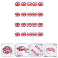 thumbnail image 5 of CIMAXIC 200 Pcs Drapeaux Cure-Dents Fête Festif Drapeaux Cure-Dents Gâteau Drapeaux Décoratifs Décorations de Gâteau,1.38"X0.98"X0.04 Pouces, 5 of 5