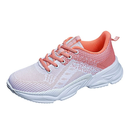 

GWAABD Walking Sneaker Leisure Women s Lace Up Travel Soft Sole Comfortable Shoes Outdoor Mesh Shoes Runing Fashion Sports Breathable Shoes