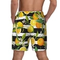 thumbnail image 4 of Haiem Orange And Lemon Men'S Quick-Dry Swim Trunks: Comfortable Beach Shorts With Mesh Lining And Pockets - Ideal For Swimming And Sunbathing Xx-Large, 4 of 9