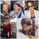 thumbnail image 3 of Gafas de sol KUGUAOK Retro Rectangle UV400 para mujeres y hombres, 3 of 7