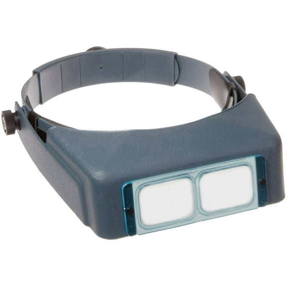 Donegan DA-5 OptiVisor Headband Magnifier, 2.5x Magnification, 8" Focal Length