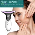 thumbnail image 2 of LED Photon Therapy Neck Beauty Device Anti Wrinkle Machine EMS Tighten Massager, 2 of 9