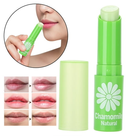 Hilitand 2.7g Chamomile Lipstick Lip Balm Moisturizing Nourishing Anti Wrinkles Lip Gloss , Lip Gloss, Moisturizing Lip