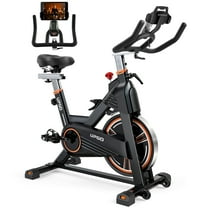 UPGO Pro Magnetic Indoor Cycling Bike Stationary Exercise Bike with 350 lbs Weight Capacity and Comfortable Seat Cushion