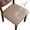 Khaki, variant on Waterproof PU Leather Chair Seat Covers for Dining Chairs,Chair Seat Covers Set of 6, Stretchable Dining Room Chair Seat Covers for Chair Protector Slipcover for Kitchen