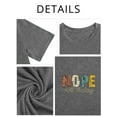 thumbnail image 4 of XCHQRTI Nope Not Today Womens Graphic Shirt Inspirational Plus Size Tees Short Sleeve Summer Casual Tops, 4 of 7