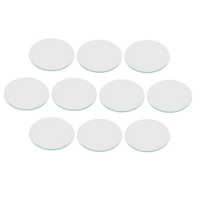 10 piezas de lentes de repuesto de cristal mineral plano para reloj, tamaños 33,5-40 mm 39.5 mm