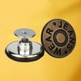 thumbnail image 3 of Button pins , No Instant Jean Button Pins for Pants,3 Bronze English, 3 of 5