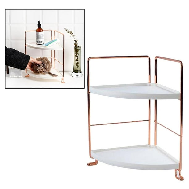 Soporte de Metal BLESIY para Estante de almacenamiento de 2 estantes organizador de cocina