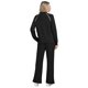 thumbnail image 4 of Conjuntos de Salón para Mujer, Conjuntos de 2 Piezas para Otoño, Pantalones Anchos, Conjuntos A Juego, Ropa de Mujer Negro XL, 4 of 8