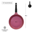 thumbnail image 2 of Sartén Antiadherente Morado 26 Cm Con Inducción Libre De Toxinas, 2 of 6