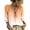 Orange, variant on Women's Polka Dot Top Dressy Casual V-Neck Summer Tops Beach Vacation Clothes