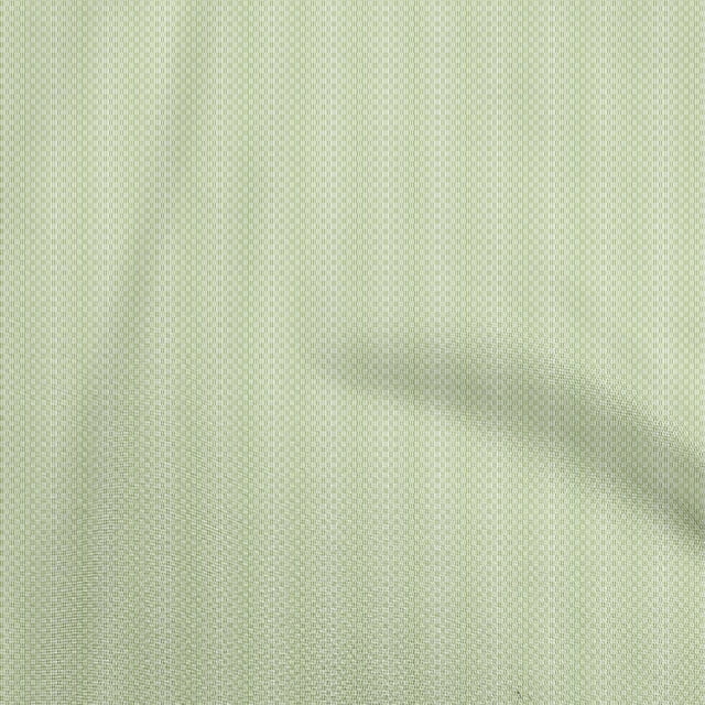 oneOone Cotton Poplin Light Green Fabric Stripes Lines Texture Sewing Material Print Fabric By The Yard 42 Inch Wide