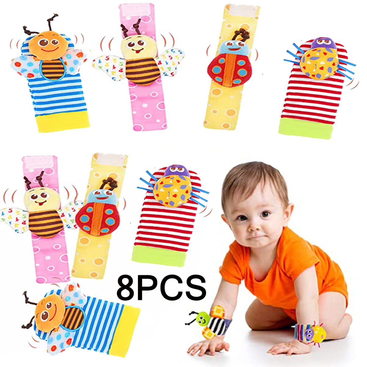 8packs Doll Bells And Sock Bells Looking For Babies, Toy Bells, Hand Or