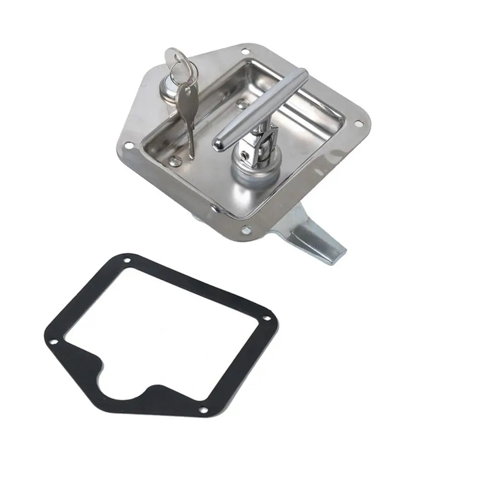 1/2Pcs Stainless Steel RV Yacht Door Lock Accessories T-toolbox Lock For Caravan Truck RV Accessories Camper Trailer ,Simple to Install