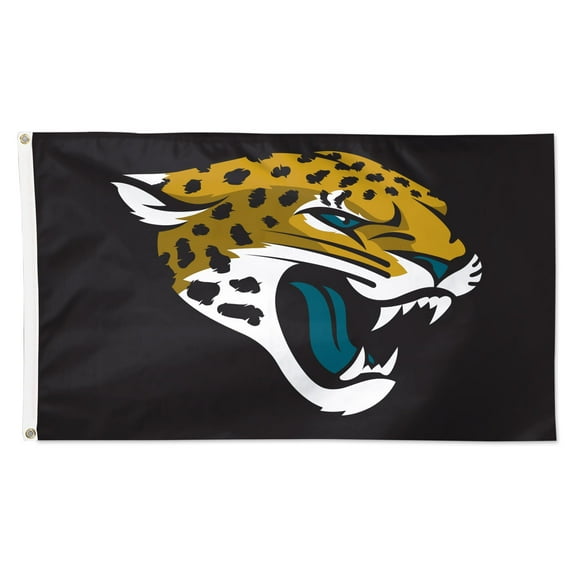 WinCraft Jacksonville Jaguars 3' x 5' Primary Logo Single-Sided Flag