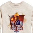 thumbnail image 3 of Monster High - Heath Burns Let Your Light Shine - Toddler & Youth Crewneck Fleece Sweatshirt, 3 of 5